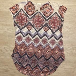 Ginger G Bohemian Sweater Shirt Size S